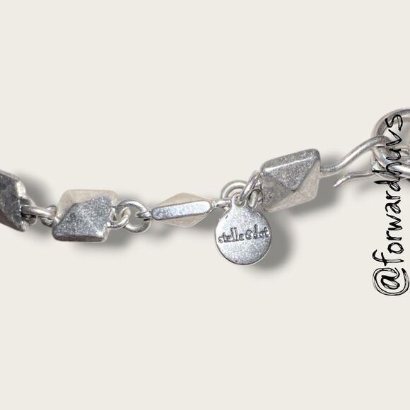 Stella & Dot Silver Sutton 5-in-1 Statement Necklace - Picture 5 of 10